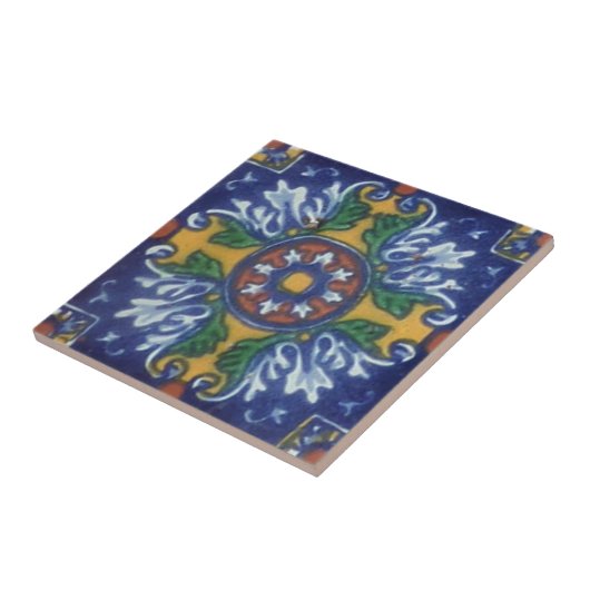 Mexikanische Talavera-Stilgruppe Fliese (Seite)