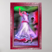 Mexikanische Tänzerin 0175 Kunstprint Poster (Vorne)