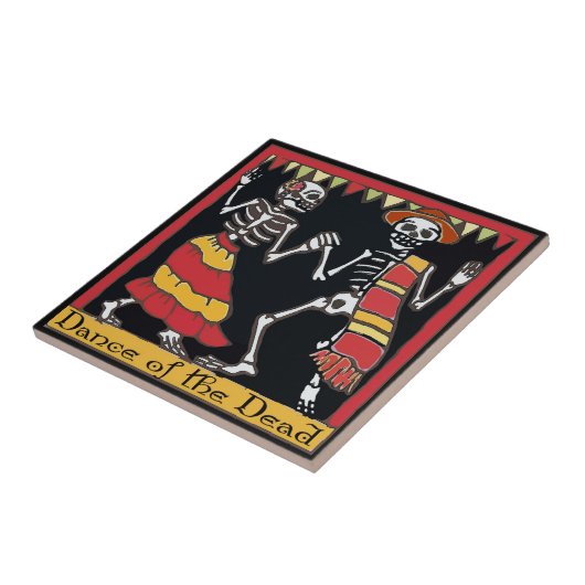 mexikanische Tanzfläche, Tanz der Toten Fliese (Seite)