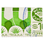 Mexikanische Tequila-Kaktus Große Geschenktasche Große Geschenktüte (Rückseite)