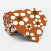 mexikanische Terrakotta-Blume Krawatte (Gerollt)