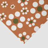 mexikanische Terrakotta-Blume Seidenpapier (Detail)