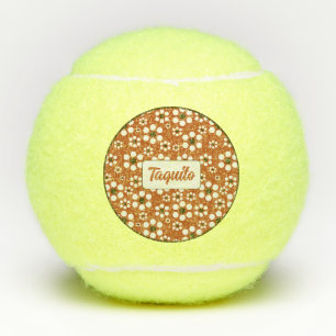 mexikanische Terrakotta-Blume Tennisbälle