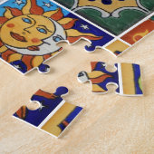 mexikanische Tile Puzzle-Vorlage oder verwenden Si Puzzle (Seite)