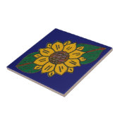 mexikanische Tile, Sonnenblume Fliese (Seite)