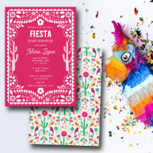 Mexikanische traditionelle Floral Fiesta Rosa Baby