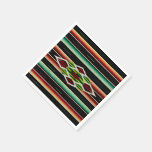 Mexikanische umfassende traditionelle spanische serviette