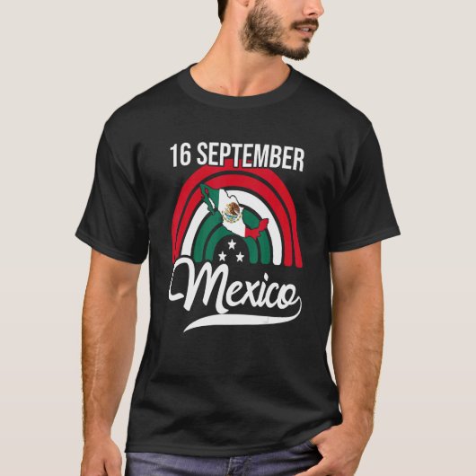 Mexikanische Unabhängigkeit September 16 2022 Mexi T-Shirt (Vorderseite)