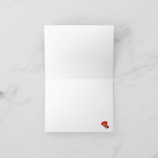 Mexikanische Volkshochzeit Dankeskarte (Innenseite)