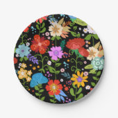 Mexikanische Volkshochzeit Pappteller (Vorderseite)