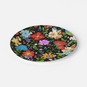 Mexikanische Volkshochzeit Pappteller (Schrägansicht)