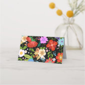 Mexikanische Volkshochzeit Platzkarte (Rückseite)