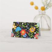 Mexikanische Volkshochzeit Platzkarte (Vorderseite)