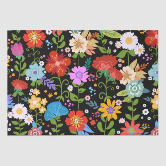 Mexikanische Volkshochzeit Seidenpapier (Vorderseite)