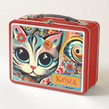 Mexikanische Volkskunst Abstrakt Kitty Cat Persona