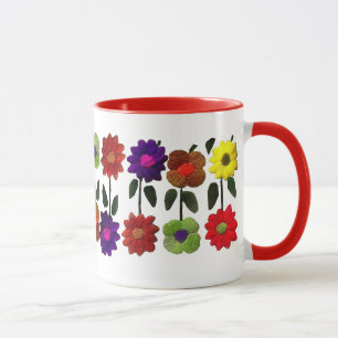 Mexikanische Volkskunst, Flores, Blume, GIft für  Tasse
