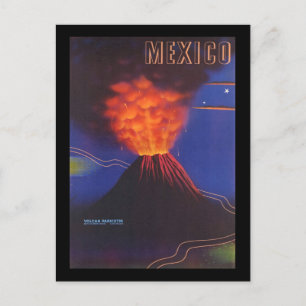 Mexikanische Vulkanpostkarte Postkarte