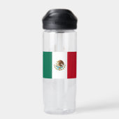 mexikanische Wappenrühre, Adlerflagge, Mexiko Trinkflasche (Rückseite)