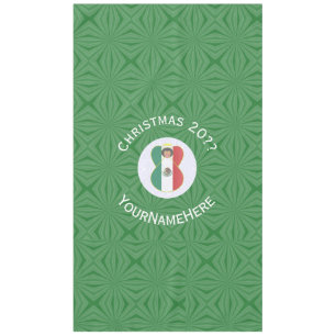 Mexikanische Weihnachtsflagge Engel mit personalis Tischdecke