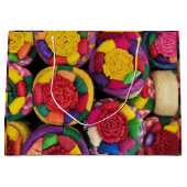 Mexikanische Wicker-Box Große Geschenktüte (Vorderseite)