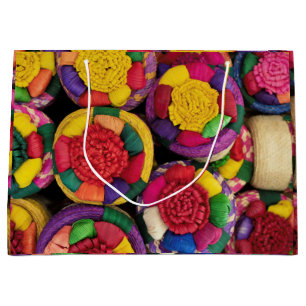 Mexikanische Wicker-Box Große Geschenktüte