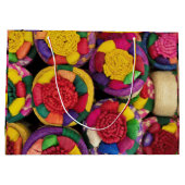 Mexikanische Wicker-Box Große Geschenktüte (Rückseite)