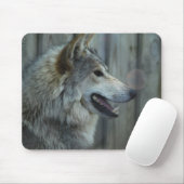 Mexikanische Wolf-Mausunterlage Mousepad (Mit Mouse)
