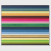 Mexikanische Wolldecke-buntes Packpapier (Flach)