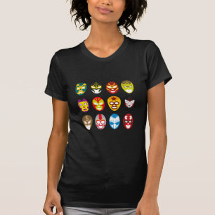 Mexikanische Wrestling-Masken T-Shirt