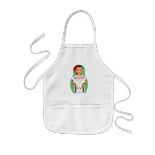 mexikanische Yucatan Matryoshka Kinder Schürze