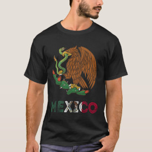 Mexikanischer Adler Emblem mexikanische Flagge mex T-Shirt