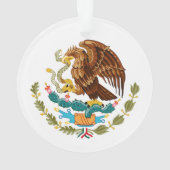 Mexikanischer Adler Ornament (Rückseite)