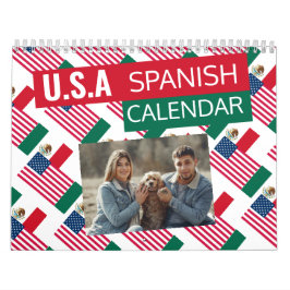 Mexikanischer Amerikaner 2025 Spanischer Kalender 