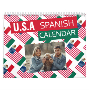 Mexikanischer Amerikaner 2025 Spanischer Kalender