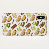 Mexikanischer Avocado Taco Margarita Enchiladas Case-Mate iPhone Hülle (Rückseite (Horizontal))