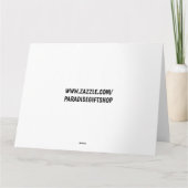 MEXIKANISCHER BAND FIESTA! FUNNY-GEBURTSTAGSKARTEN KARTE (Rückseite)