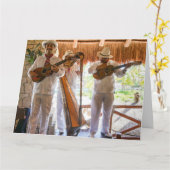 MEXIKANISCHER BAND SINGERS FUNNY GEBURTSTAGSKARTEN KARTE (Gelbe Blume)