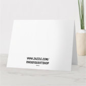 MEXIKANISCHER BAND SINGERS FUNNY GEBURTSTAGSKARTEN KARTE (Rückseite)