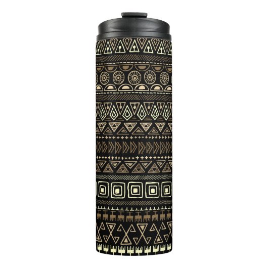 Mexikanischer Baumuster Thermosbecher (Vorderseite)