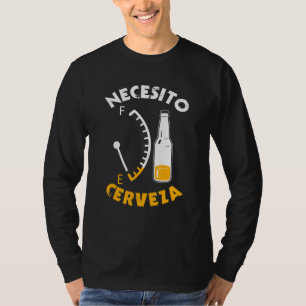 Mexikanischer Bier Necesito Cerveza Cool mexikanis T-Shirt