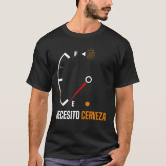 Mexikanischer Bier Necesito Cerveza Cool T-Shirt