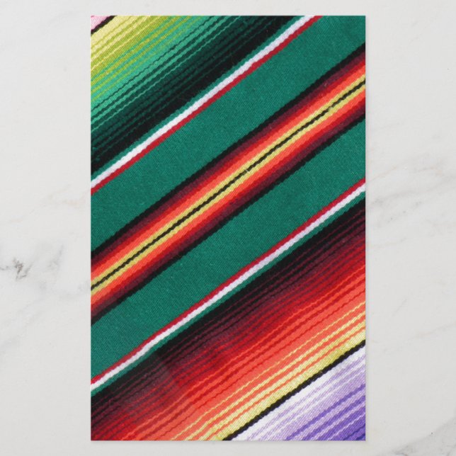 Mexikanischer Blanket farbiger Streifen im Südwest (Vorderseite)