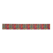 Mexikanischer Blanket Fiesta Wasserfarbenserape Satinband (Vorderseite)