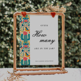 Mexikanischer Blumenkohl Wie viele Kisses Brautpar Poster