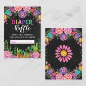 Mexikanischer Blumenstrauß mit Windschutzscheibe Begleitkarte (Vorne/Hinten)