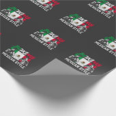 Mexikanischer Boxer Boxer Fighter Geschenkpapier (Ecke)