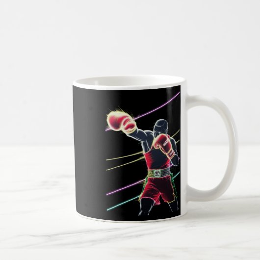 Mexikanischer Boxneon Kaffeetasse (Rechts)