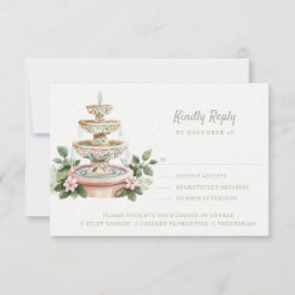 Mexikanischer Brunnen | Kindly Reply | Optionen RSVP Karte