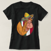 Mexikanischer Camel Hat Sombrero Funny Camel Life T-Shirt (Design vorne)