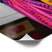 Mexikanischer Catrina Zuckerschädel zum Toten Tag Poster (Ecke)